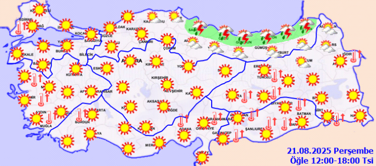 Bugün nasıl olacak? İl Tahminleri ...