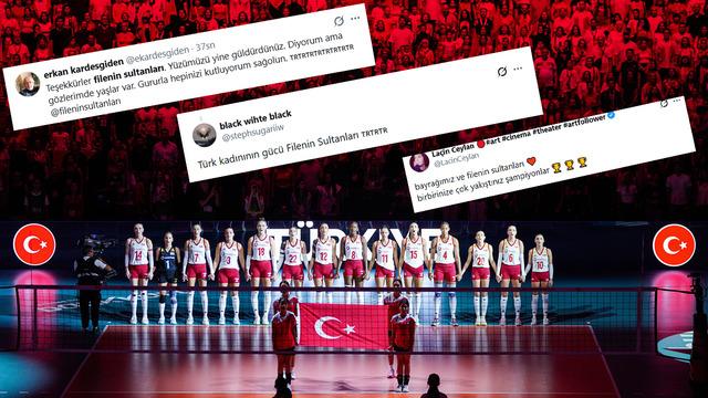 Sultanlar Şampiyon, Türkiye gururlu! Sosyal medyada gözyaşı ve coşku